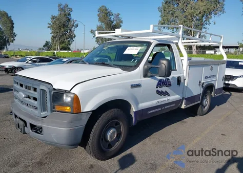 2006 Ford F-250 Xl/Xlt z USA, uszkodzony, nr VIN 1FDNF20526ED53374